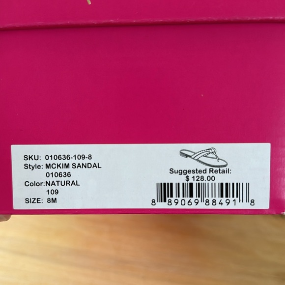 Lilly Pulitzer McKim Sandal size 8 - Picture 5 of 5